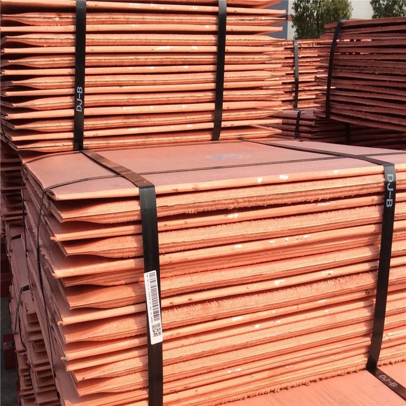 Good Price Metal Material Sheet Copper Cathode with 99.99% Purity